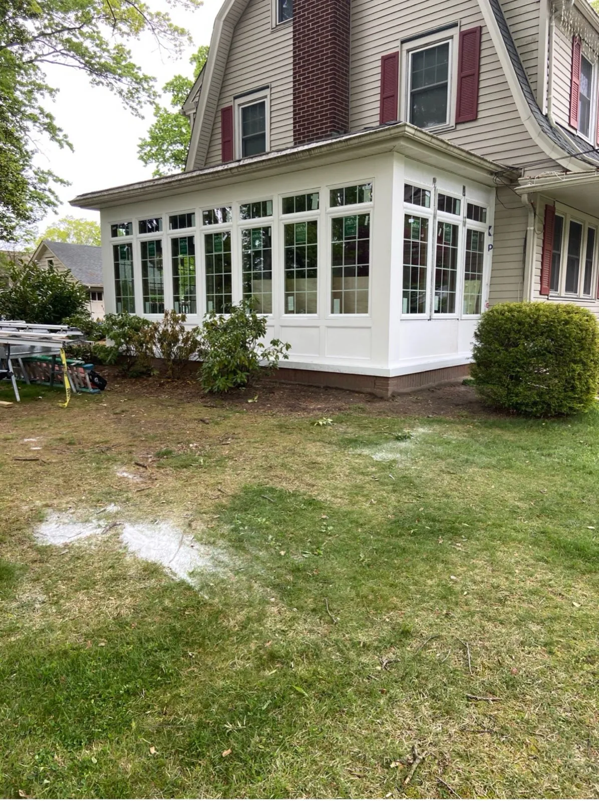 Sunroom addition by Kubat Construction