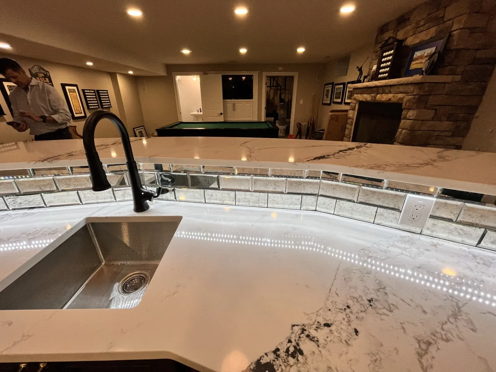 Finished basement by Kubat Construction in South Jersey, photo 7